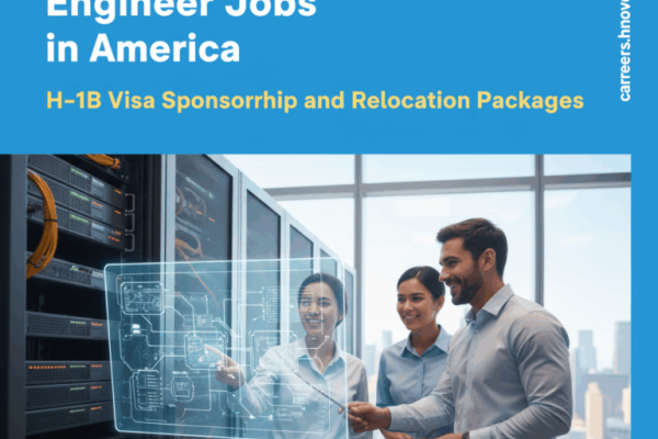 $120,000 Network Engineer Jobs in the United States with H-1B Visa Sponsorship and Relocation